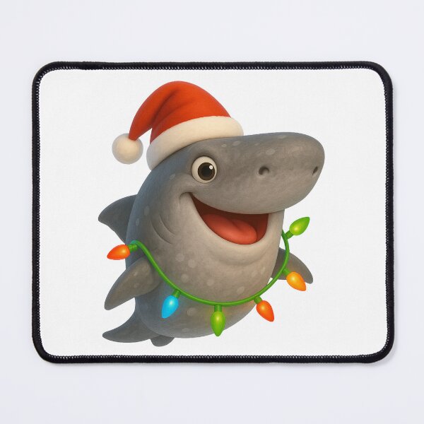 Item preview, Christmas Greenland Shark designed and sold by Sillytoe.