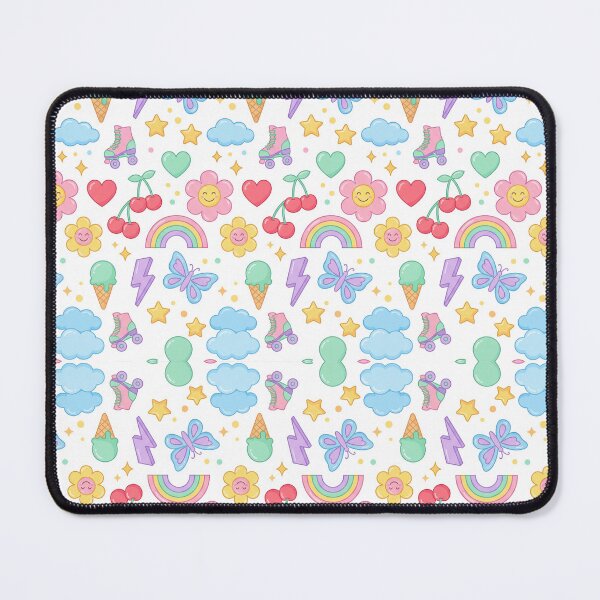 Item preview, Playful Pop-Graphic Icons Pattern — Colorful Fun Illustrations designed and sold by MiSC Studio.