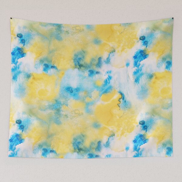 Item preview, Watercolor abstraction "Unknown Planet-5" designed and sold by VitSArt.