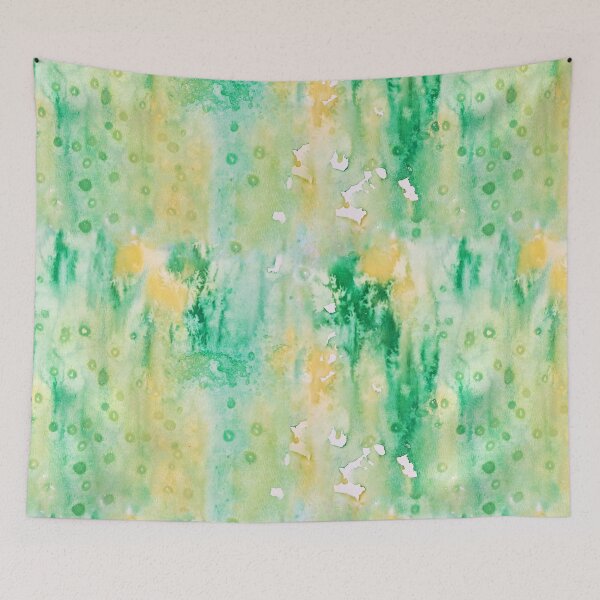Item preview, Watercolor abstraction "Unknown Planet-4" designed and sold by VitSArt.