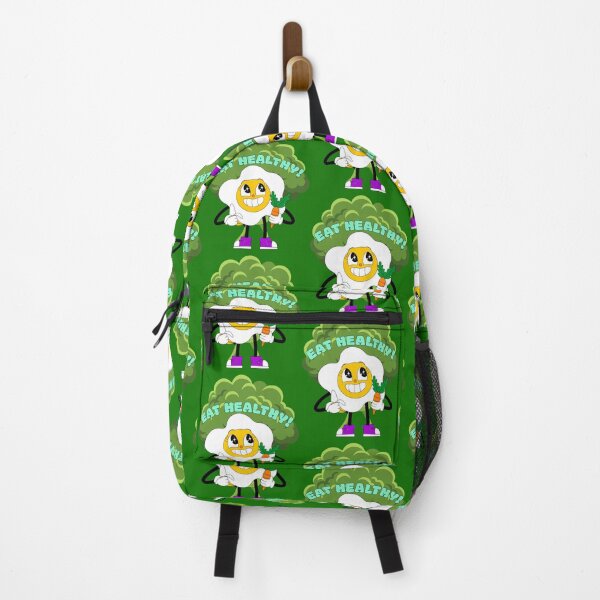 Item preview, Eat Healthy Broccoli Character-Cute Funny Vegetable Cartoon Design. designed and sold by LunaPrintCo.