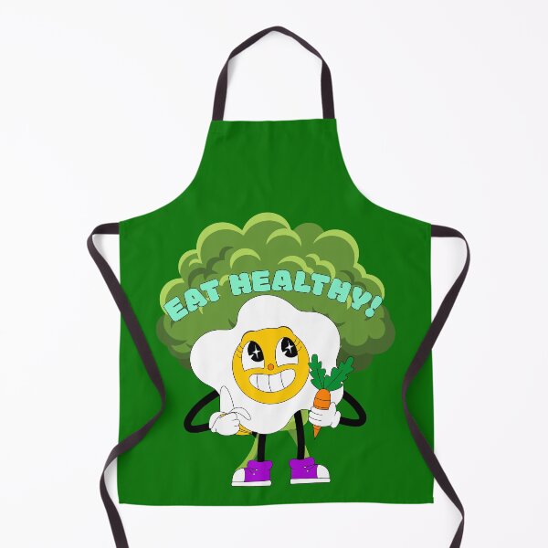 Item preview, Eat Healthy Broccoli Character-Cute Funny Vegetable Cartoon Design. designed and sold by LunaPrintCo.