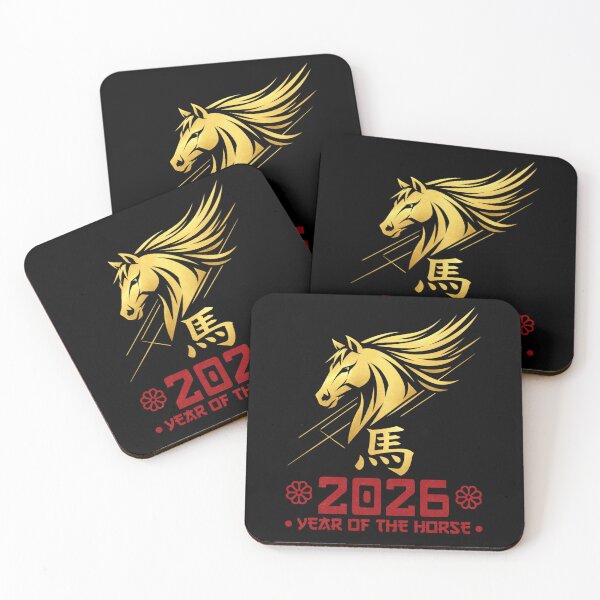 Item preview, 2026 Year of the Horse Power designed and sold by FreshVibe Prints.