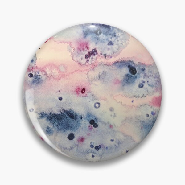Item preview, Watercolor abstraction "Unknown Planet-3" designed and sold by VitSArt.