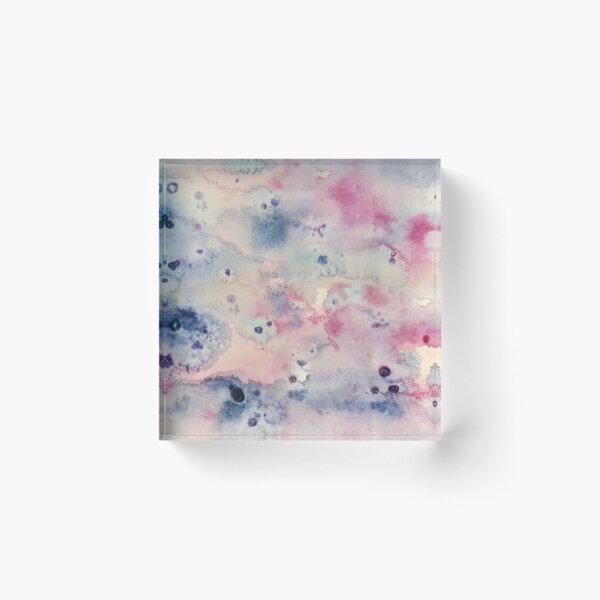 Item preview, Watercolor abstraction "Unknown Planet-3" designed and sold by VitSArt.