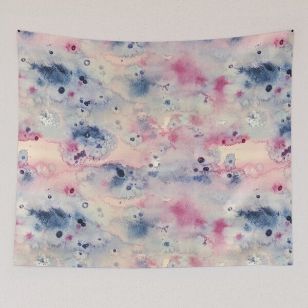 Item preview, Watercolor abstraction "Unknown Planet-3" designed and sold by VitSArt.