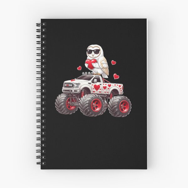 Item preview, Valentine Monster Truck Owl Lover designed and sold by salmzouriart.