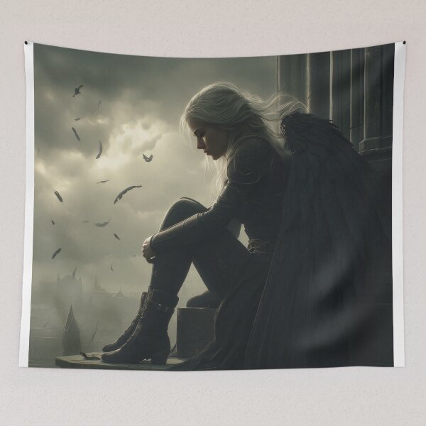 Item preview, Watcher of the Fallen Skies designed and sold by oanaunciuleanu.