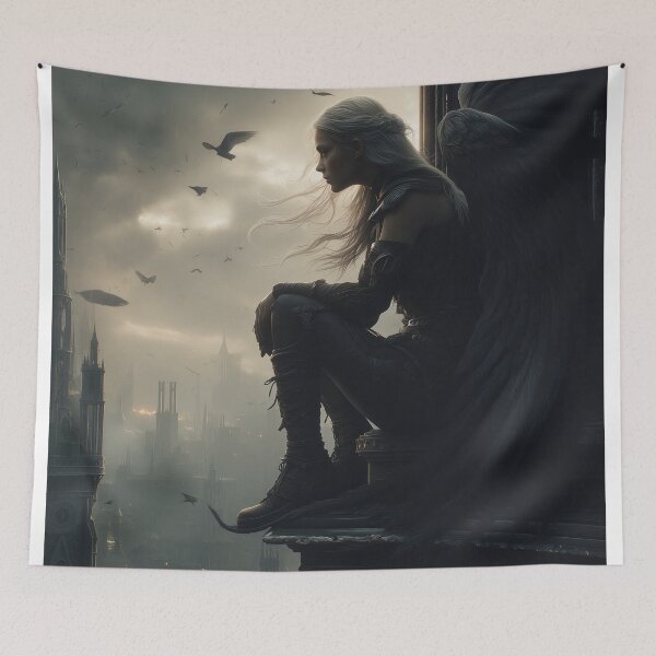 Item preview, Watcher of the Fallen Skies designed and sold by oanaunciuleanu.
