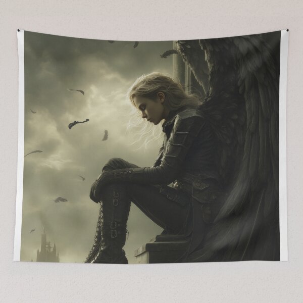 Item preview, Watcher of the Fallen Skies designed and sold by oanaunciuleanu.