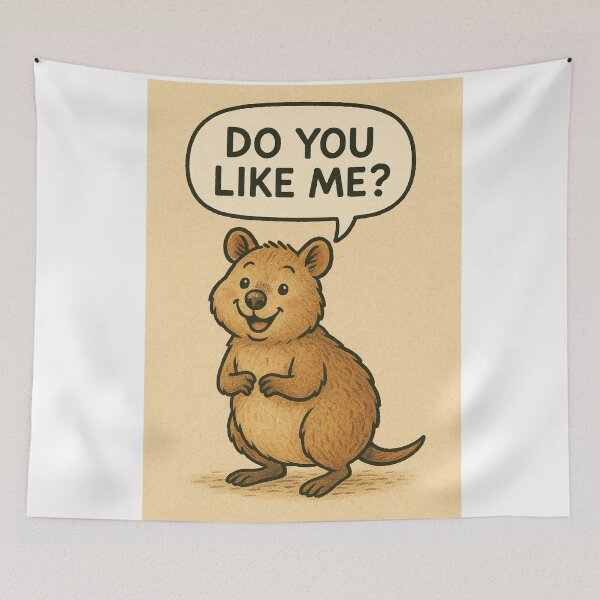 Item preview, #DO YOU LIKE ME ? Wombat designed and sold by TIPOTENIOS.