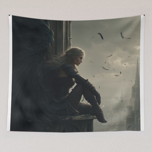 Item preview, Watcher of the Fallen Skies designed and sold by oanaunciuleanu.
