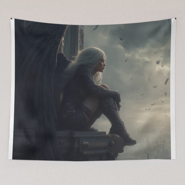 Item preview, Watcher of the Fallen Skies designed and sold by oanaunciuleanu.