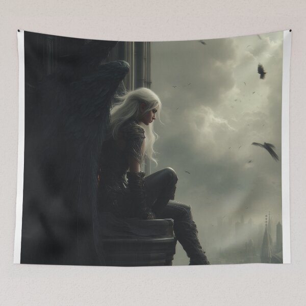 Item preview, Watcher of the Fallen Skies designed and sold by oanaunciuleanu.