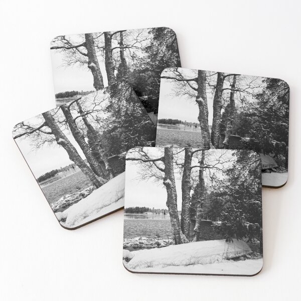 Item preview, Hidden boat. bw designed and sold by Jouko Lehto Photography.
