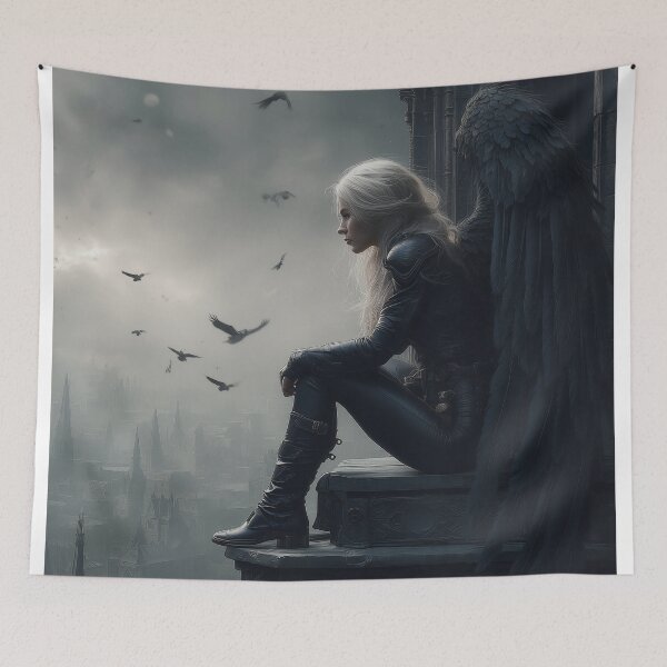 Item preview, Watcher of the Fallen Skies designed and sold by oanaunciuleanu.