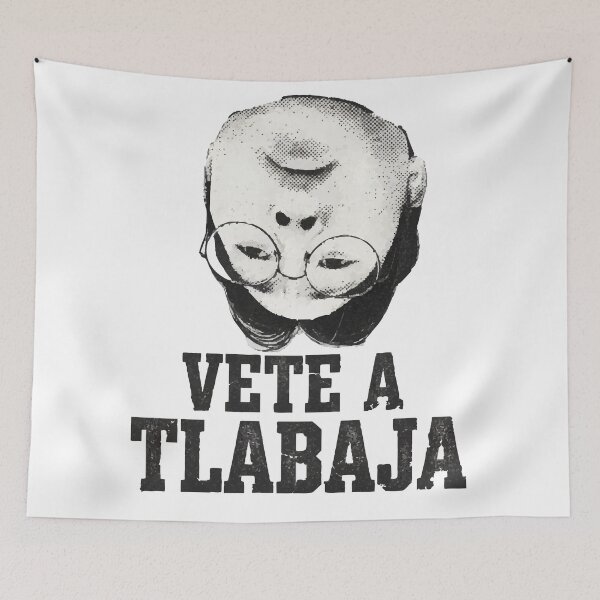 Item preview, Funny "Vete a Tlabaja" Glitch Face Meme - Sarcastic Work Humor designed and sold by JhayDesign.