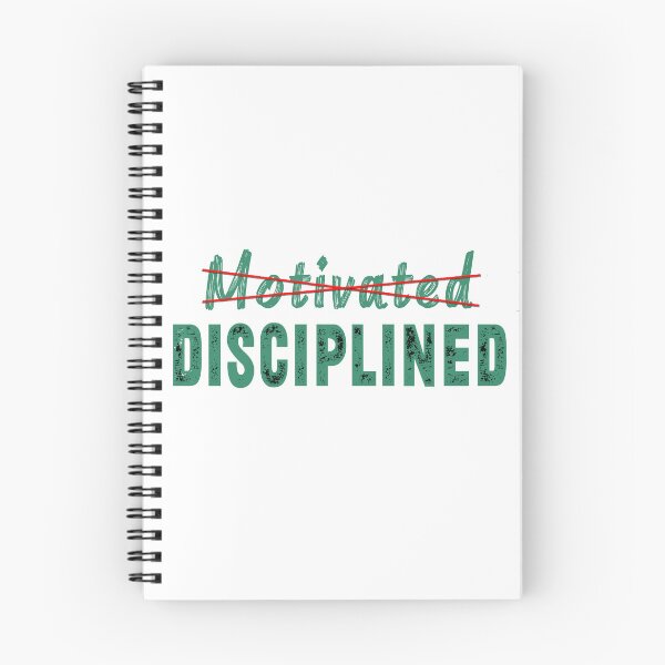 Item preview, stay disciplined not motivated designed and sold by Historia74.