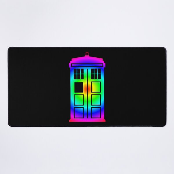Item preview, Rainbow Police Box designed and sold by Logo-A-GoGo.