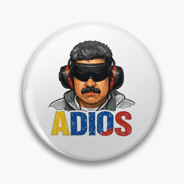 Item preview, Maduro Blindfold “ADIOS” – Venezuela Flag Colors Parody Political Meme designed and sold by The Freedom Forge.