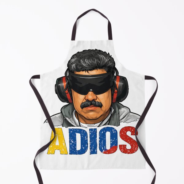 Item preview, Maduro Blindfold “ADIOS” – Venezuela Flag Colors Parody Political Meme designed and sold by The Freedom Forge.