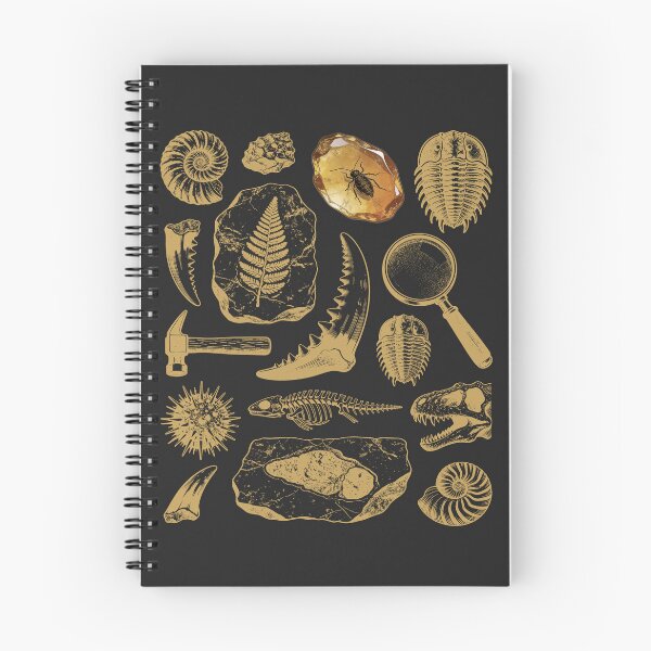 Item preview, Golden Fossil Collection - Vintage Explorer Tattoo Flash designed and sold by DigitalGlade.