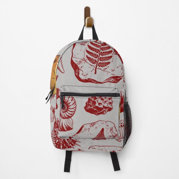 Item preview, Maroon Fossil Engraving - Vintage Red Ink Style designed and sold by DigitalGlade.