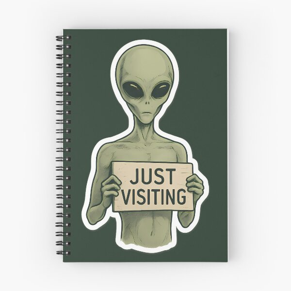 Item preview, Alien visitor designed and sold by JacQhq.