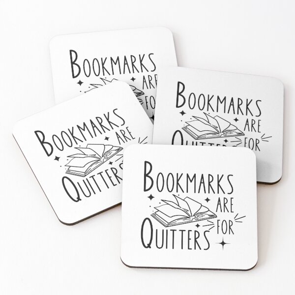 Item preview, Bookmarks Are For Quitters designed and sold by witchlingart.