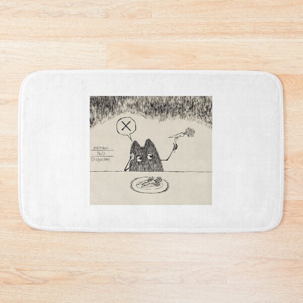 Item preview, Funny Grumpy Creature Picky Eater Ink designed and sold by Morfoporto.