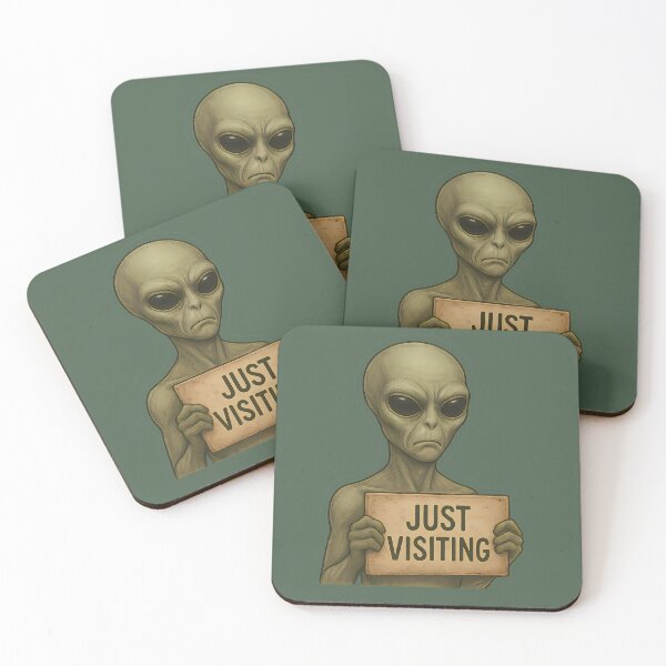Item preview, Alien visitor designed and sold by JacQhq.