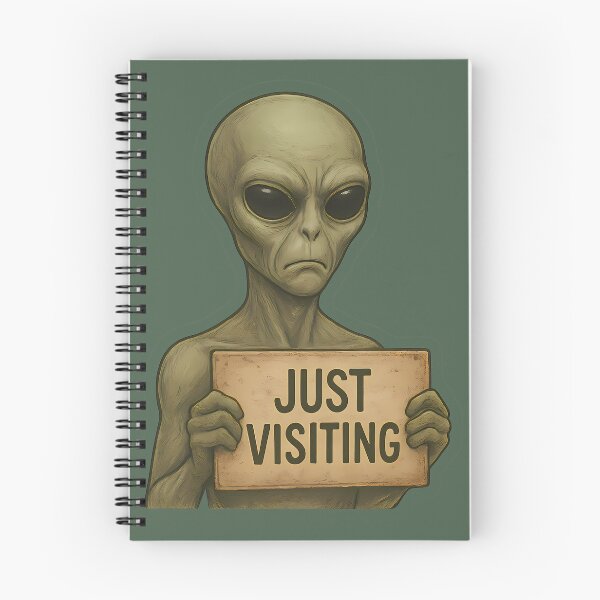 Item preview, Alien visitor designed and sold by JacQhq.
