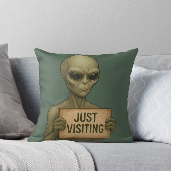 Item preview, Alien visitor designed and sold by JacQhq.