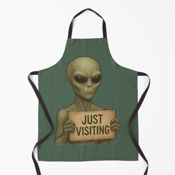 Item preview, Alien visitor designed and sold by JacQhq.