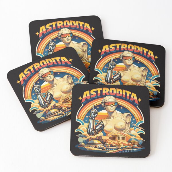 Item preview, ASTRODITA - Futuristic Venus de Milo 70s Retro designed and sold by Virtualstars.