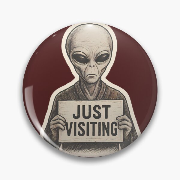 Item preview, Alien visitor designed and sold by JacQhq.