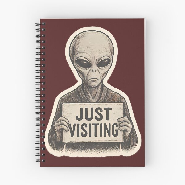 Item preview, Alien visitor designed and sold by JacQhq.