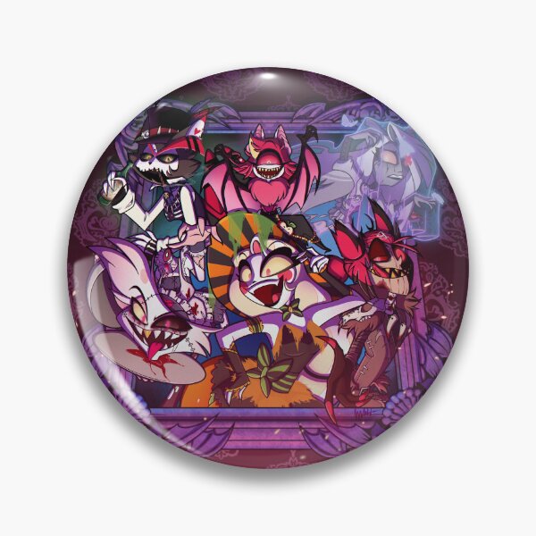 Item preview, Haunted Hazbin Hotel designed and sold by CryptidMaxx.