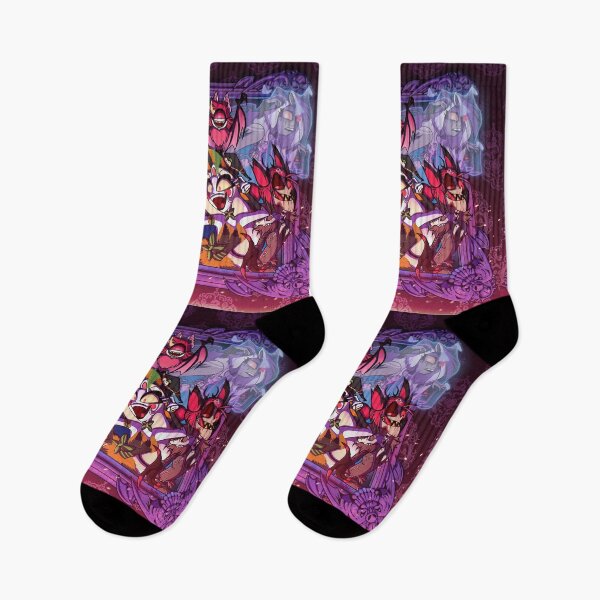 Item preview, Haunted Hazbin Hotel designed and sold by CryptidMaxx.