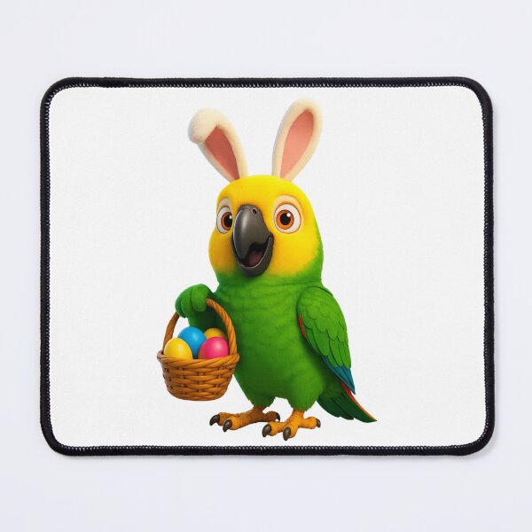Item preview, Easter Double Yellow Headed Amazon designed and sold by Sillytoe.