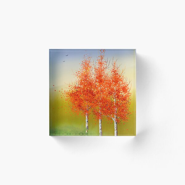 Item preview, Autumn Birches designed and sold by Olga Dorenko.