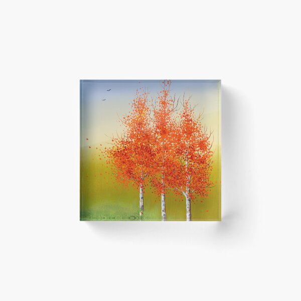 Item preview, Autumn Birches designed and sold by Olga Dorenko.