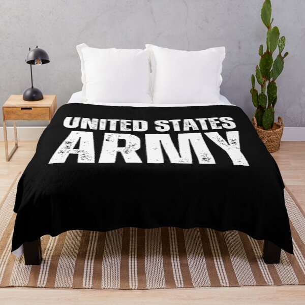 Item preview, United States Army – Bold Patriotic Military Design white worn look font designed and sold by GFamilyC.