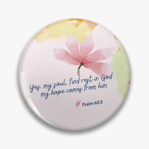 Item preview, MY SOUL FIND REST IN GOD: MY HOPE COMES FROM HIM  designed and sold by vietmix.