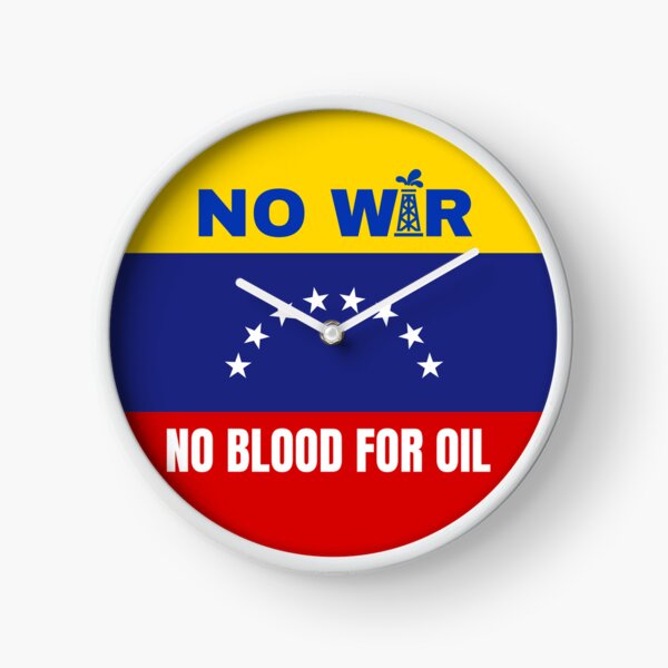 Item preview, No Blood For Oil Venezuela Anti War Protest designed and sold by Star3NowForMe.