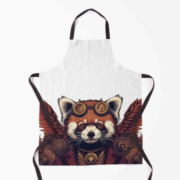 Item preview, "Victoriously Endangered" - Steampunk Red Panda designed and sold by Grizzlysales.