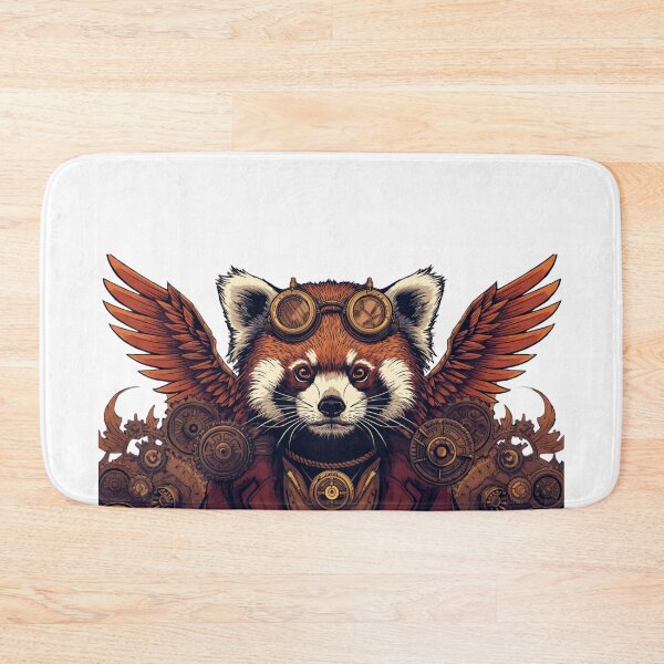 Item preview, "Victoriously Endangered" - Steampunk Red Panda designed and sold by Grizzlysales.