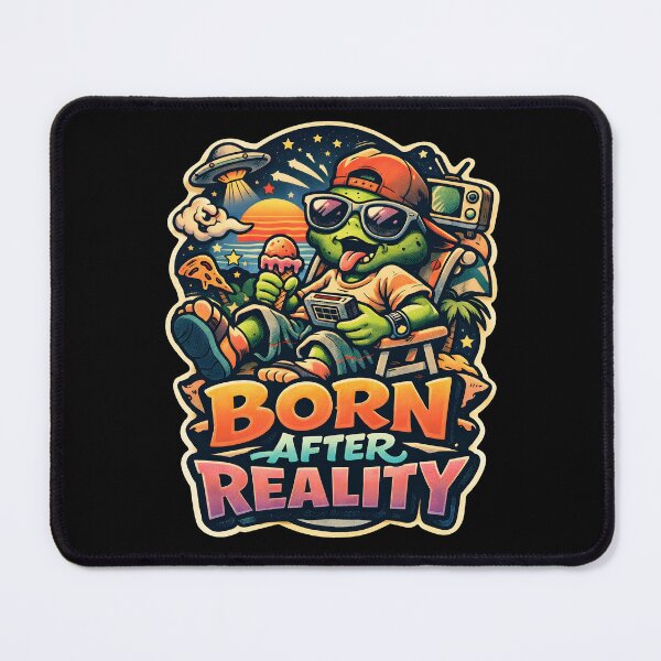 Item preview, After Reality Aesthetic Retro Surrealism Quote - Vintage 90s Psychedelic Indie Art - Minimalist Edgy Text Design for Dreamers, Skeptics, and Streetwear Enthusiasts designed and sold by Vivaan Studio.