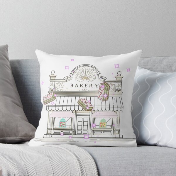 Item preview, Magical Bakery Illustration – Dreamy Cake Shop with Floating Desserts designed and sold by Sugar Wisdom .