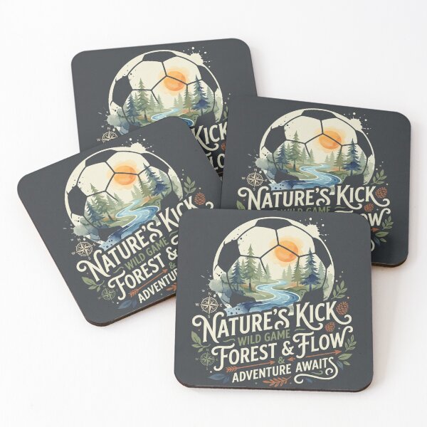 Item preview, Nature’s Kick - Canadian Wilderness Soccer Adventure Double Exposure designed and sold by HappySproutArt.